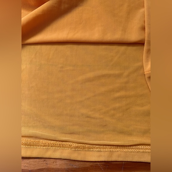 Boo Radley Yellow Long Sleeve Mesh Top Size Small - Picture 6 of 6